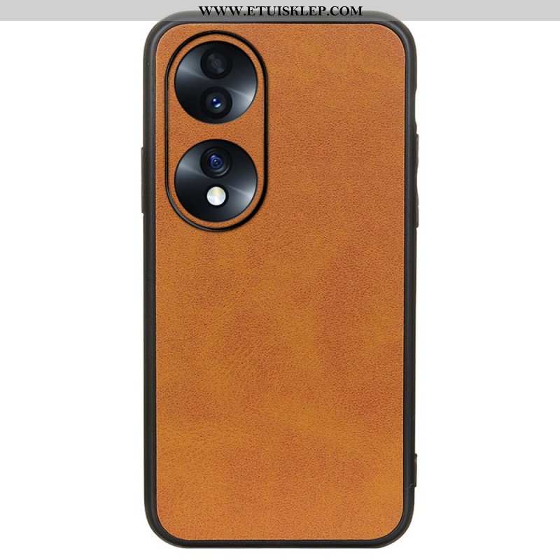 Etui do Honor 70 Teksturowana Sztuczna Skóra